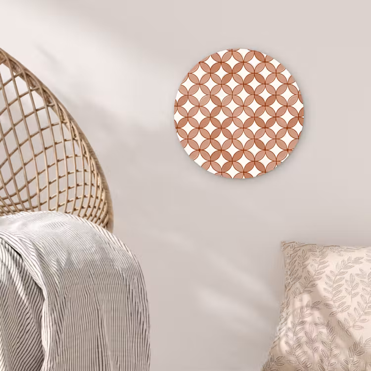 Muurcirkel - Geometrisch - Cirkels - Modern - Terracotta — 5