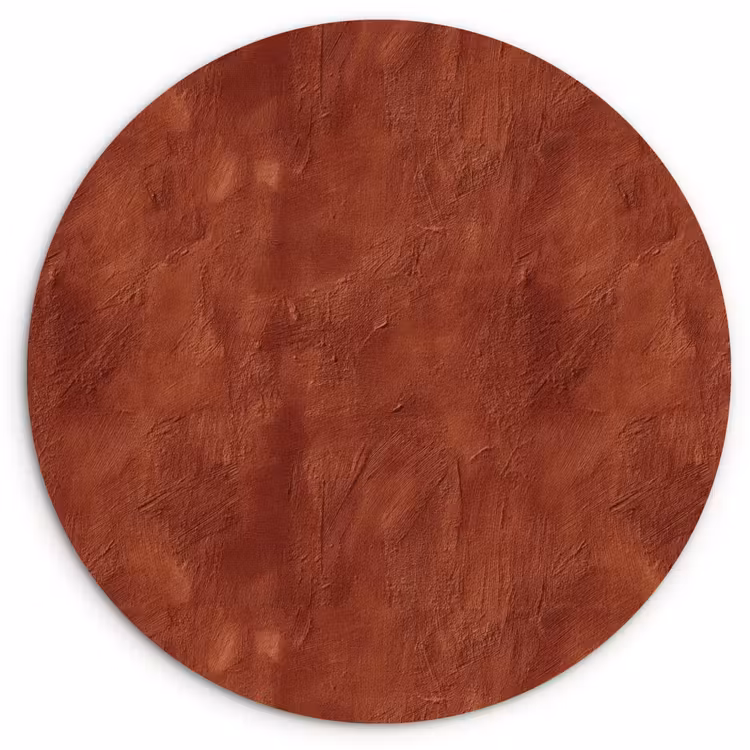Muurcirkel - Stucwerk - Textuur - Terracotta — 1