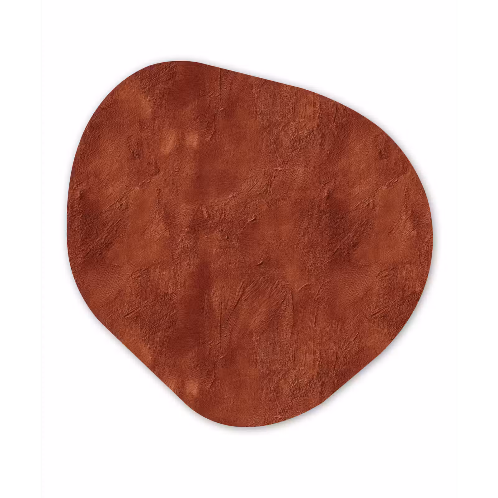 Organisch schilderij - Forex - Stucwerk - Textuur - Terracotta — 1