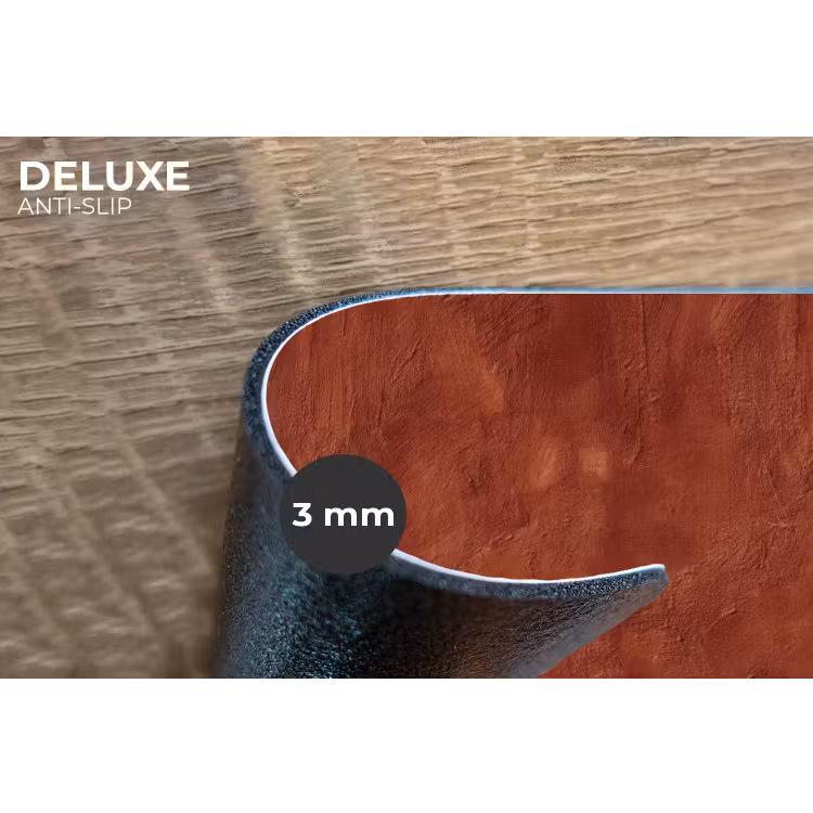 Placemat - 6 stuks - Stucwerk - Textuur - Terracotta — 4