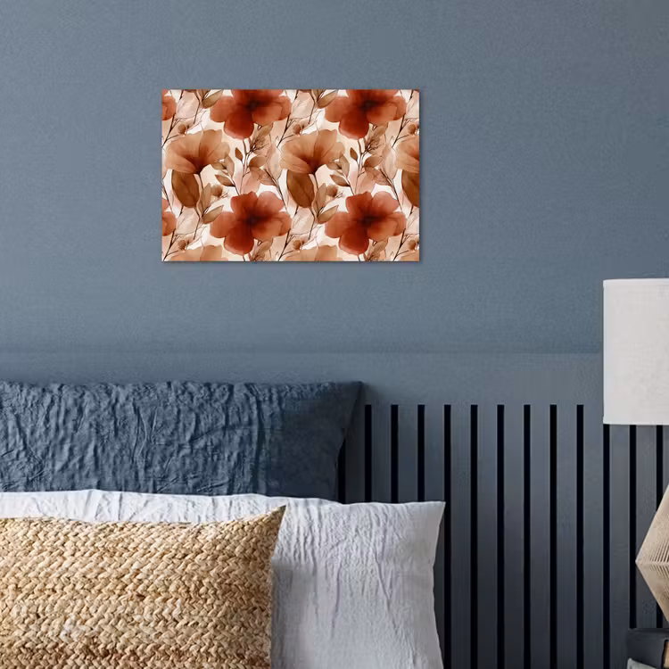 Poster - Bloemen - Aquarel - Botanisch - Terracotta — 3