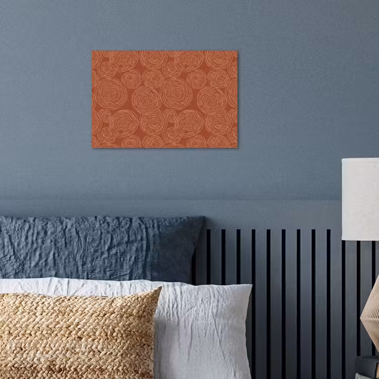 Poster - Cirkels - Abstract - Artistiek - Terracotta — 3