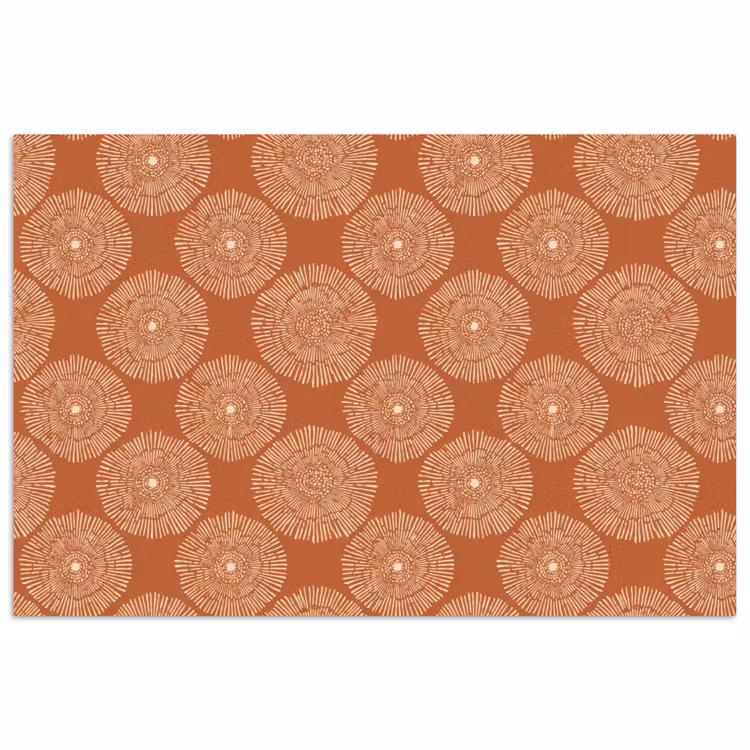 Poster - Cirkels - Grafisch - Patroon - Terracotta — 1