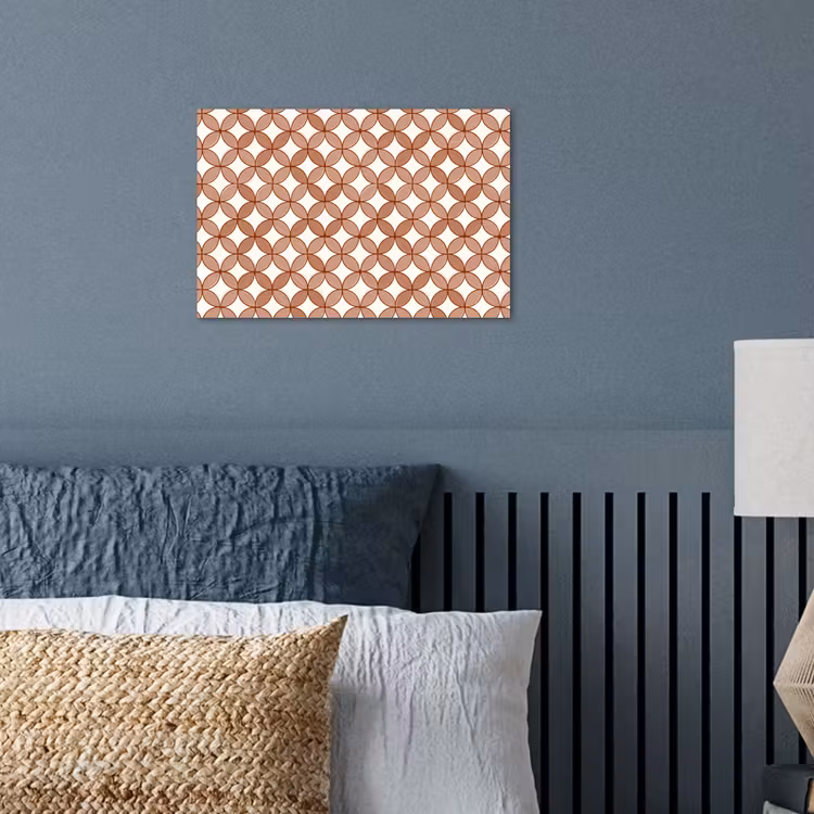 Poster - Geometrisch - Cirkels - Modern - Terracotta — 3