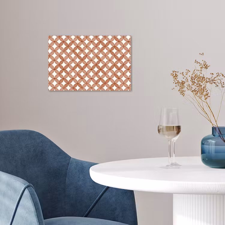 Poster - Geometrisch - Cirkels - Modern - Terracotta — 4