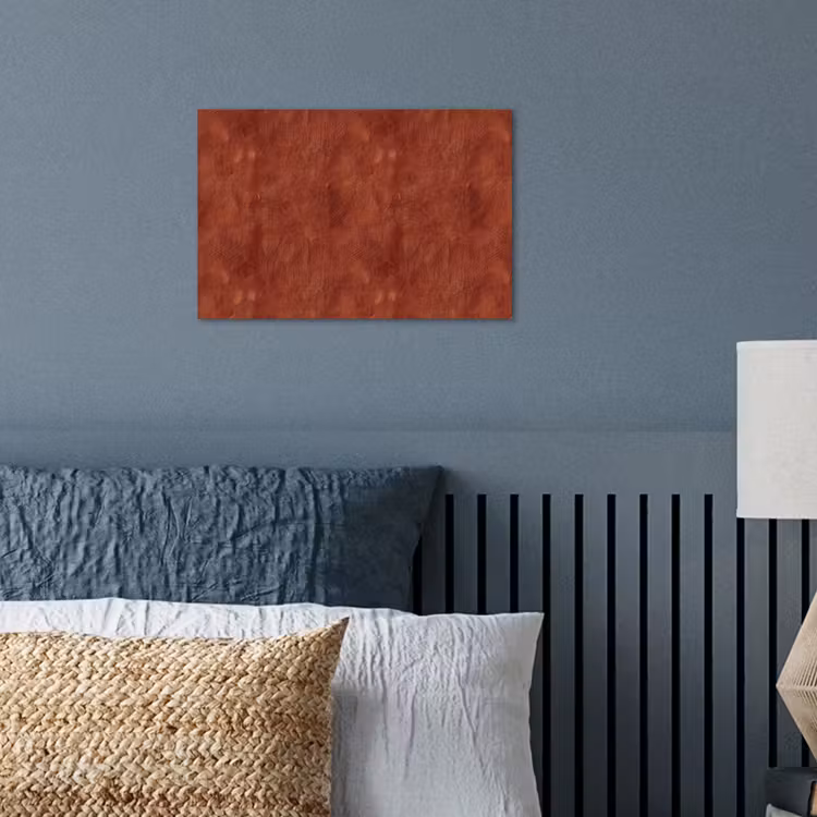Poster - Stucwerk - Textuur - Terracotta — 3