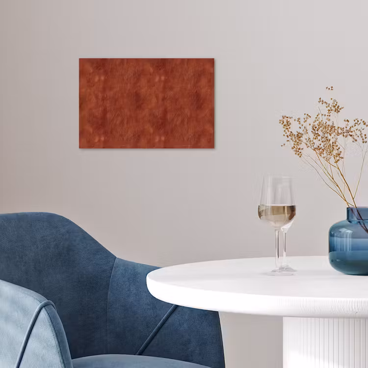 Poster - Stucwerk - Textuur - Terracotta — 4