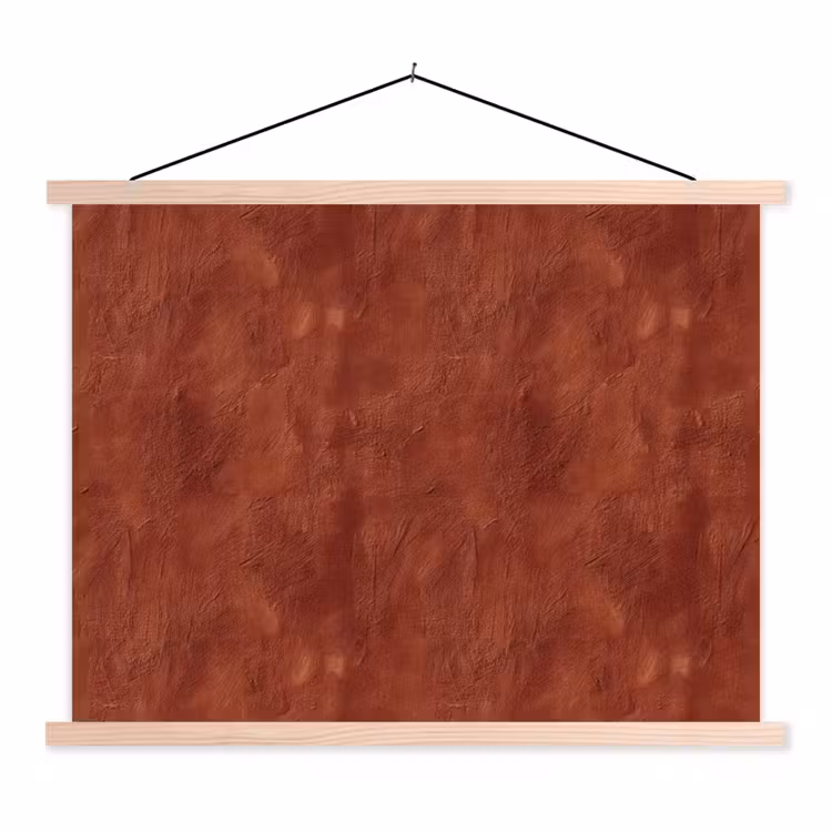 Schoolplaat - Stucwerk - Textuur - Terracotta — 1