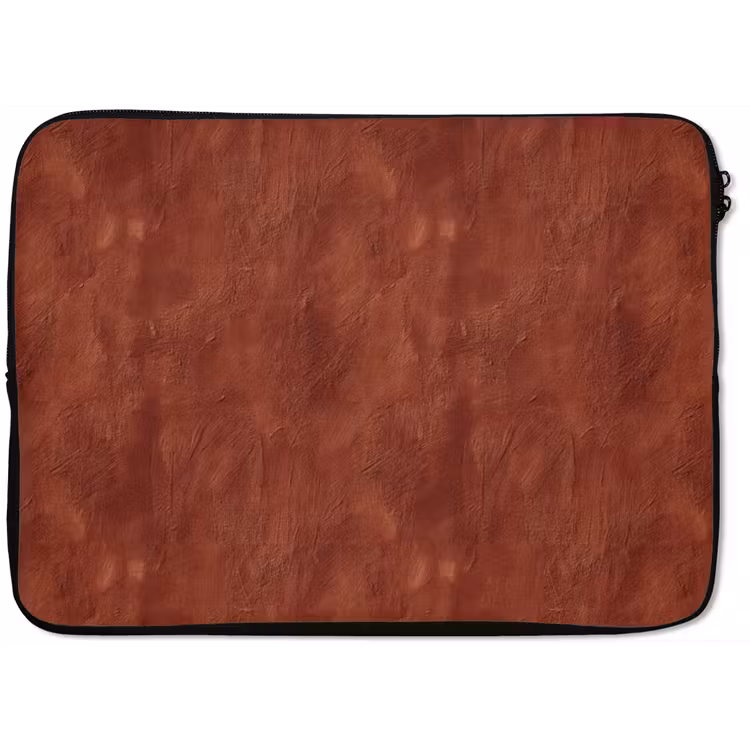 Laptophoes - Stucwerk - Textuur - Terracotta — 1