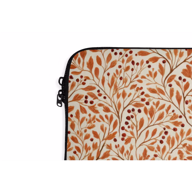 Laptophoes - Bladeren - Botanisch - Terracotta — 5