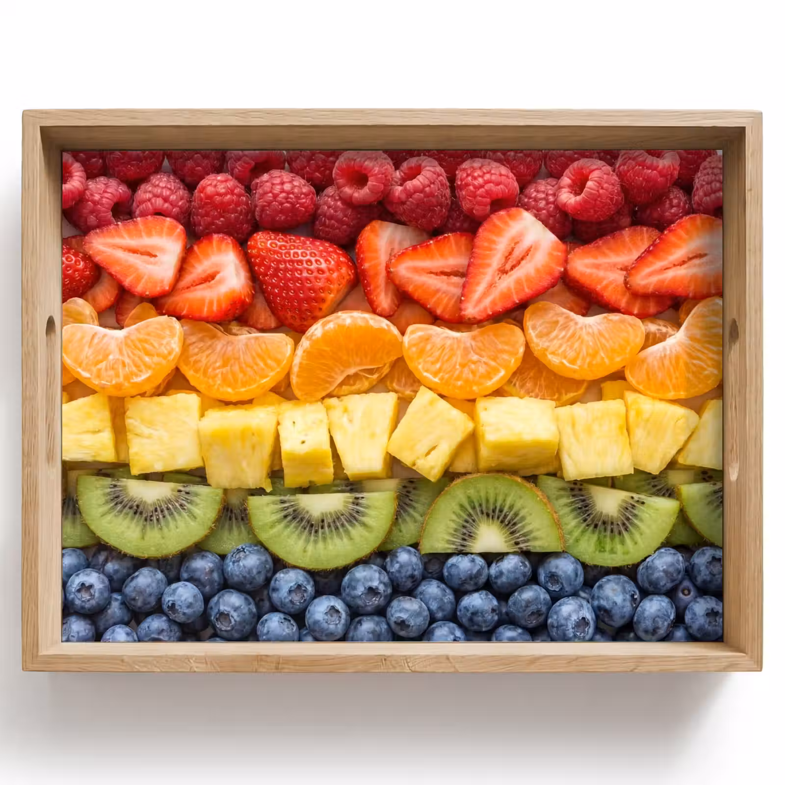 Dienblad - Fruit - Regenboog - Gezond - Kleurrijk — 1