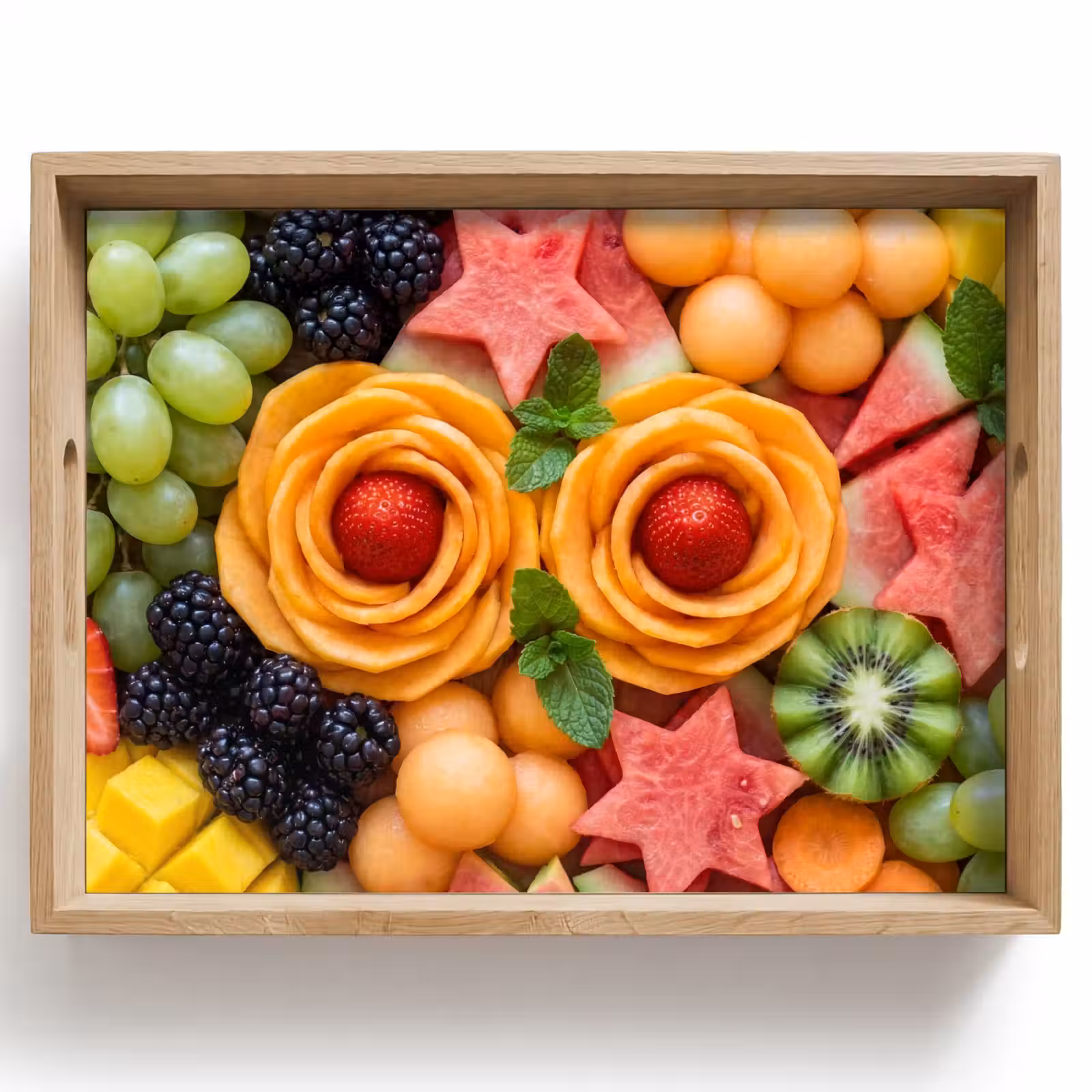 Dienblad - Fruit - Variatie - Kleurrijk - Vers - Eten — 1