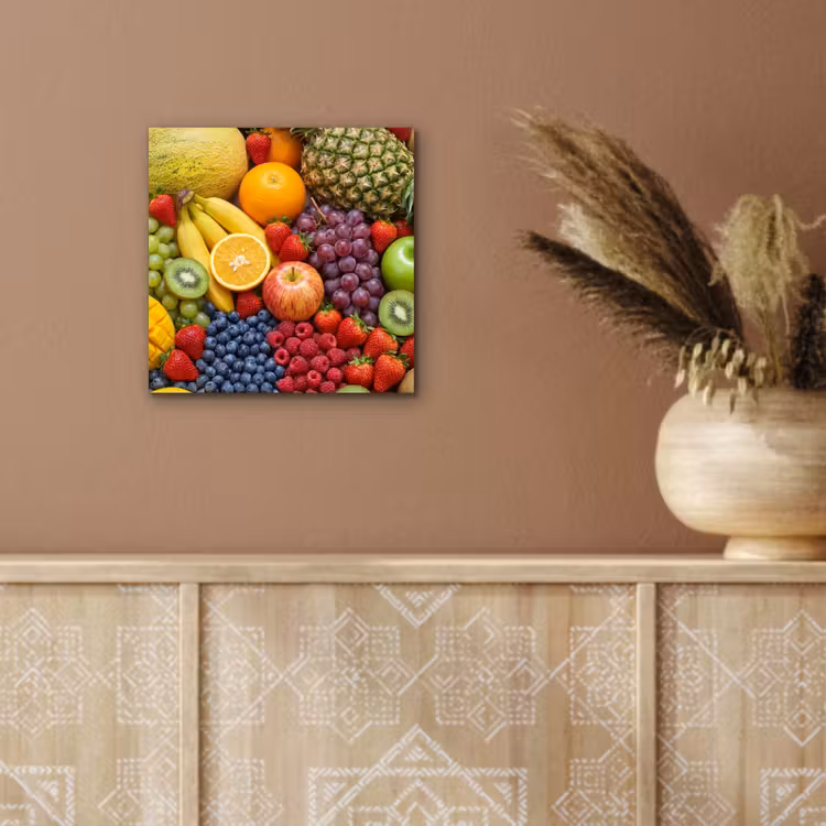 Aluminium schilderij - Eten - Fruit - Vers - Kleurrijk - Voeding — 5
