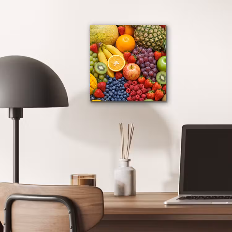 Aluminium schilderij - Eten - Fruit - Vers - Kleurrijk - Voeding — 6