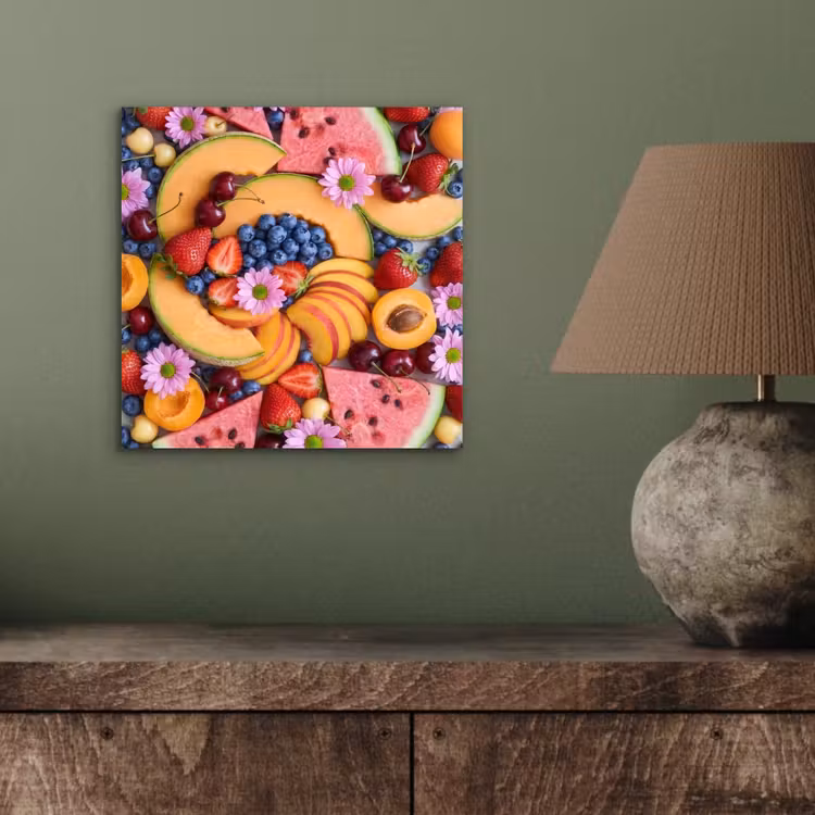 Aluminium schilderij - Eten - Fruit - Zomer - Kleurrijk — 3