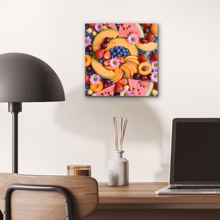 Aluminium schilderij - Eten - Fruit - Zomer - Kleurrijk — 6