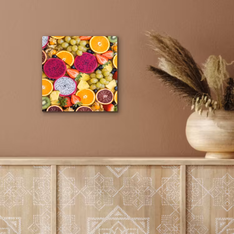 Aluminium schilderij - Fruit - Assortiment - Kleurrijk - Gezondheid — 5