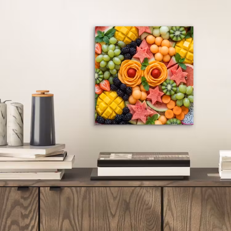 Aluminium schilderij - Fruit - Variatie - Kleurrijk - Vers - Eten — 2