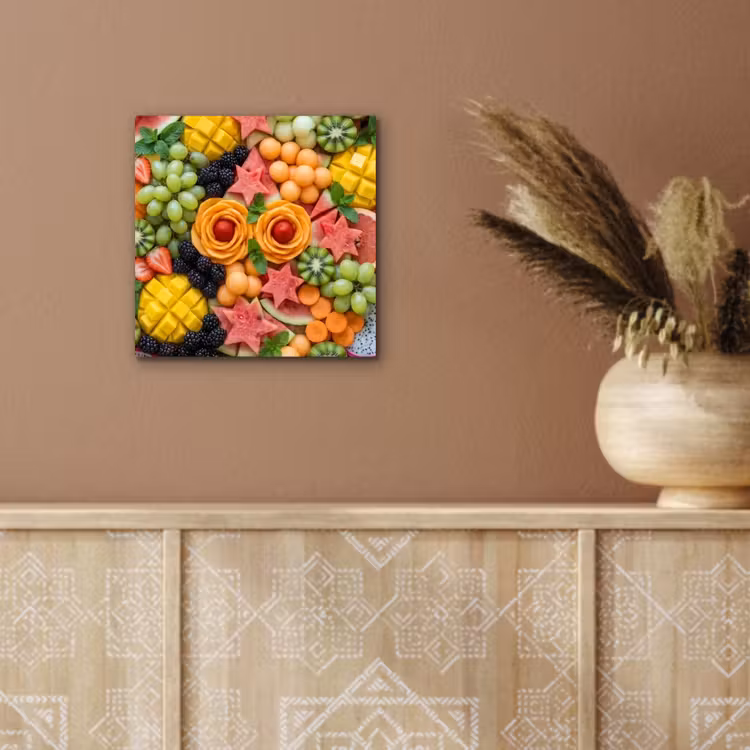 Aluminium schilderij - Fruit - Variatie - Kleurrijk - Vers - Eten — 5