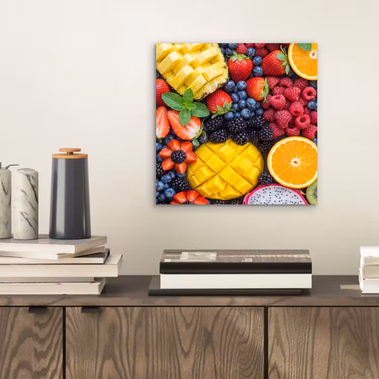 Aluminium schilderij - Fruit - Vers - Kleurrijk - Eten — 2