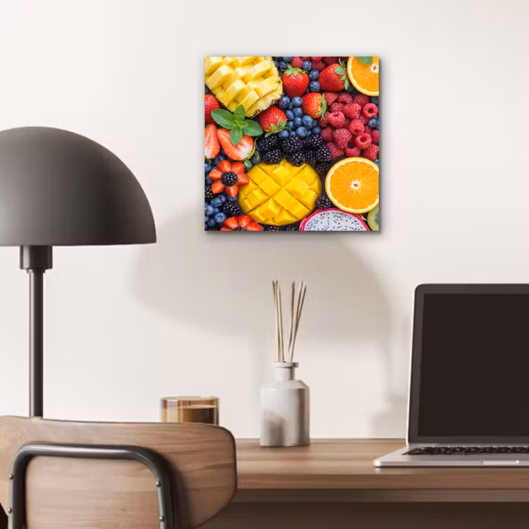 Aluminium schilderij - Fruit - Vers - Kleurrijk - Eten — 6