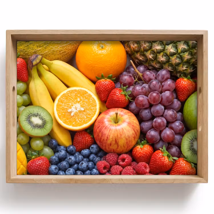 Dienblad - Eten - Fruit - Vers - Kleurrijk - Voeding — 1