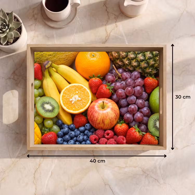 Dienblad - Eten - Fruit - Vers - Kleurrijk - Voeding — 9