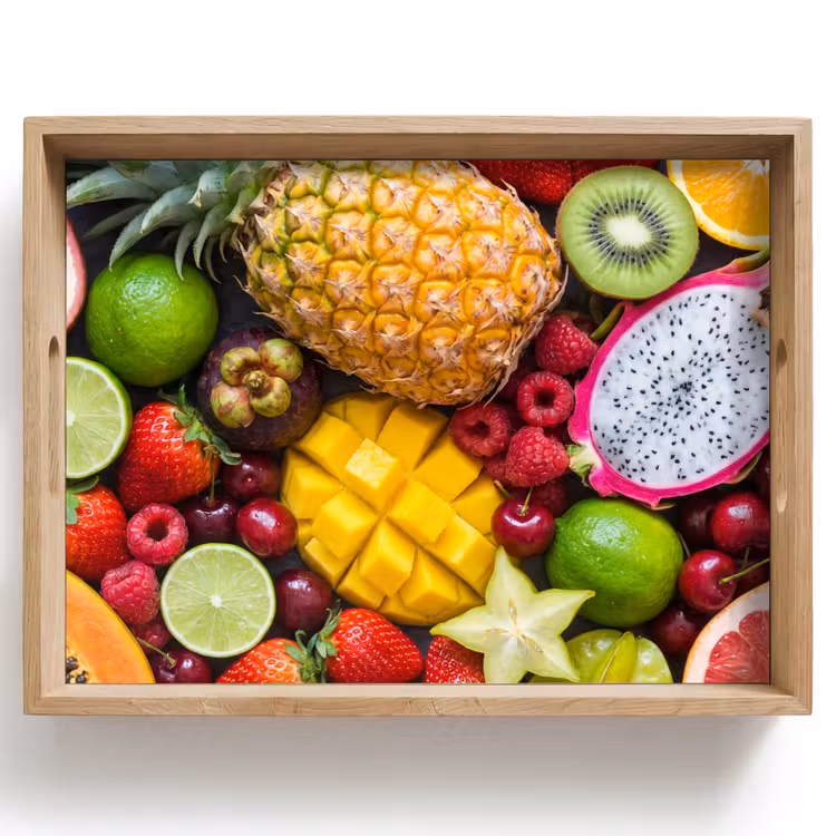 Dienblad - Fruit - Assortiment - Vers - Gezond - Kleurrijk — 1