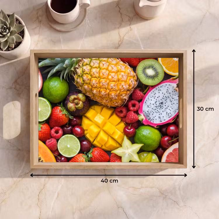 Dienblad - Fruit - Assortiment - Vers - Gezond - Kleurrijk — 9
