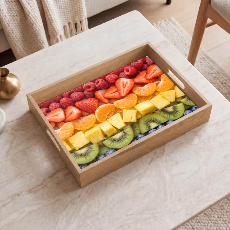 Dienblad - Fruit - Regenboog - Gezond - Kleurrijk — 2