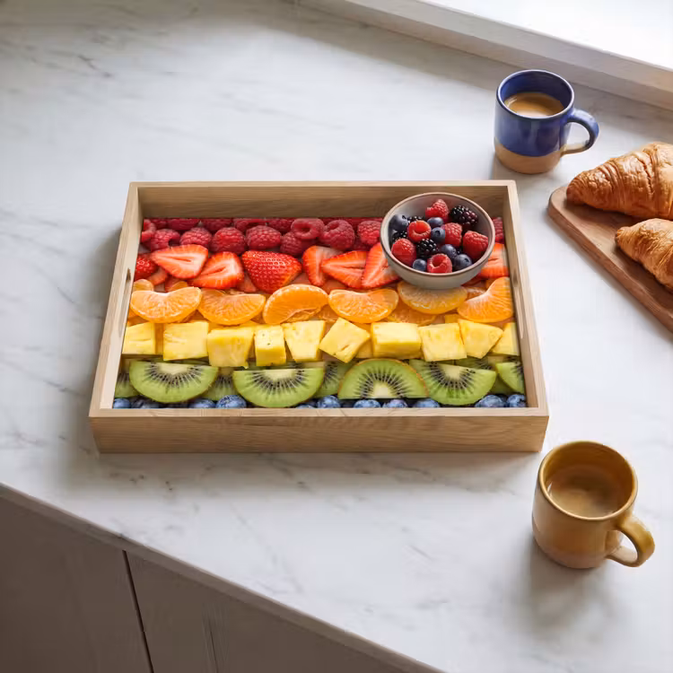 Dienblad - Fruit - Regenboog - Gezond - Kleurrijk — 4