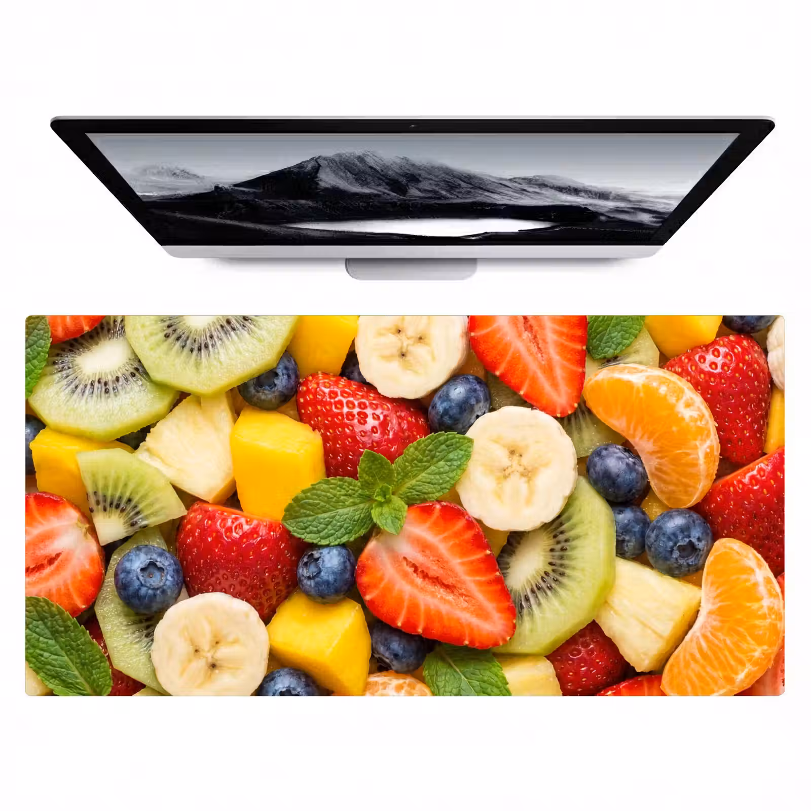 Bureau onderlegger - Fruit - Plakjes - Eten - Kleurrijk — 1