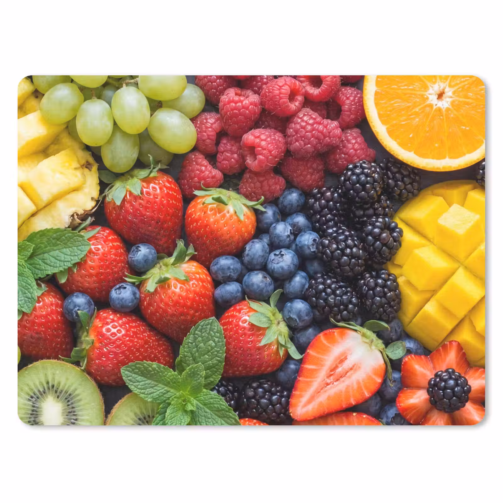 Muismat - Fruit - Vers - Kleurrijk - Eten — 1