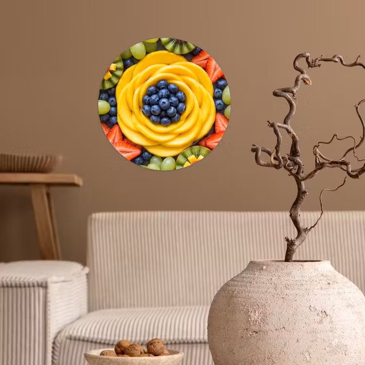 Behangcirkel - Fruit - Arrangement - Gezond - Kleurrijk - Eten — 2