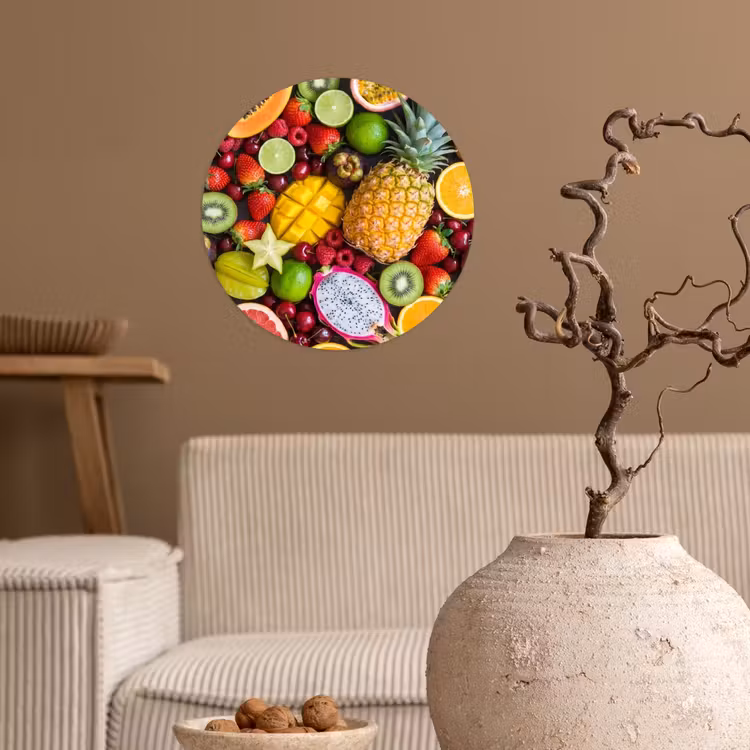 Behangcirkel - Fruit - Assortiment - Vers - Gezond - Kleurrijk — 2