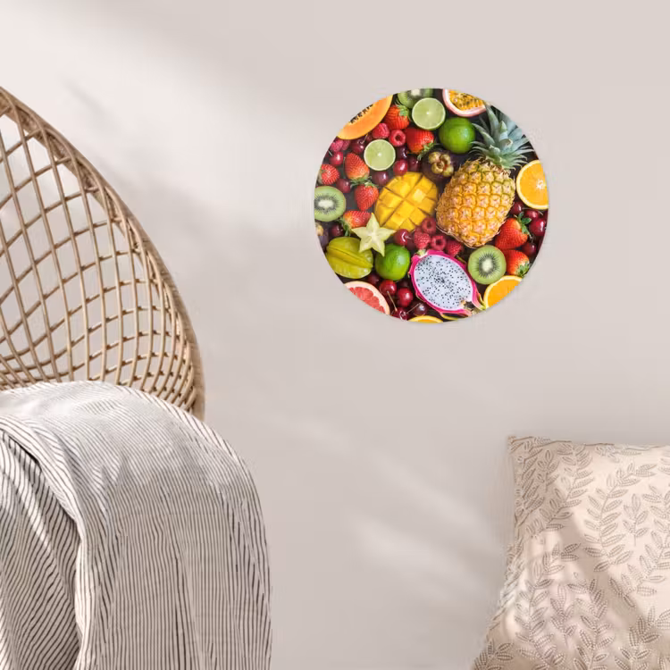 Behangcirkel - Fruit - Assortiment - Vers - Gezond - Kleurrijk — 5