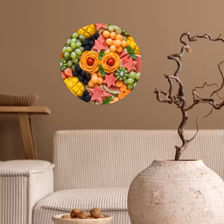 Behangcirkel - Fruit - Variatie - Kleurrijk - Vers - Eten — 2