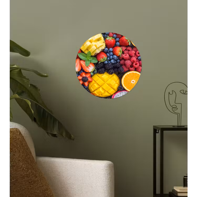 Behangcirkel - Fruit - Vers - Kleurrijk - Eten — 3