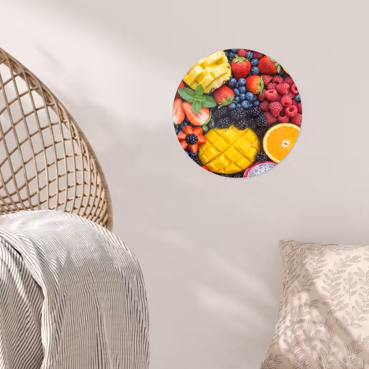 Behangcirkel - Fruit - Vers - Kleurrijk - Eten — 5