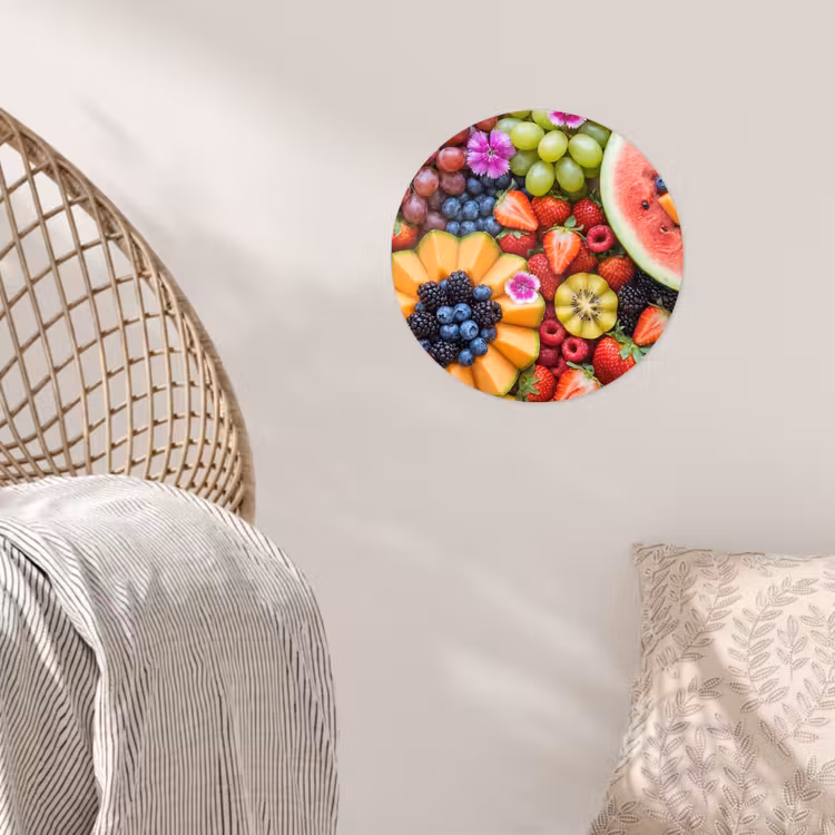 Behangcirkel - Fruit - Vers - Variatie - Eten - Kleurrijk — 5