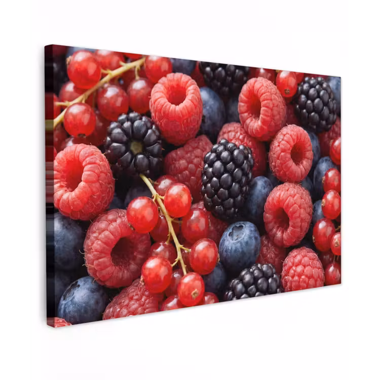 Buiten canvas - Bessen - Mix - Vers - Eten - Kleurrijk — 1