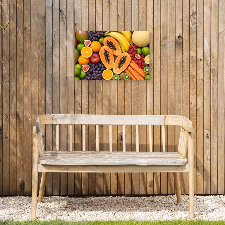 Buiten canvas - Eten - Fruit - Groenten - Vers - Kleurrijk — 3