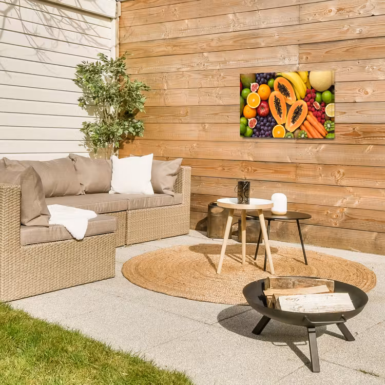 Buiten canvas - Eten - Fruit - Groenten - Vers - Kleurrijk — 5
