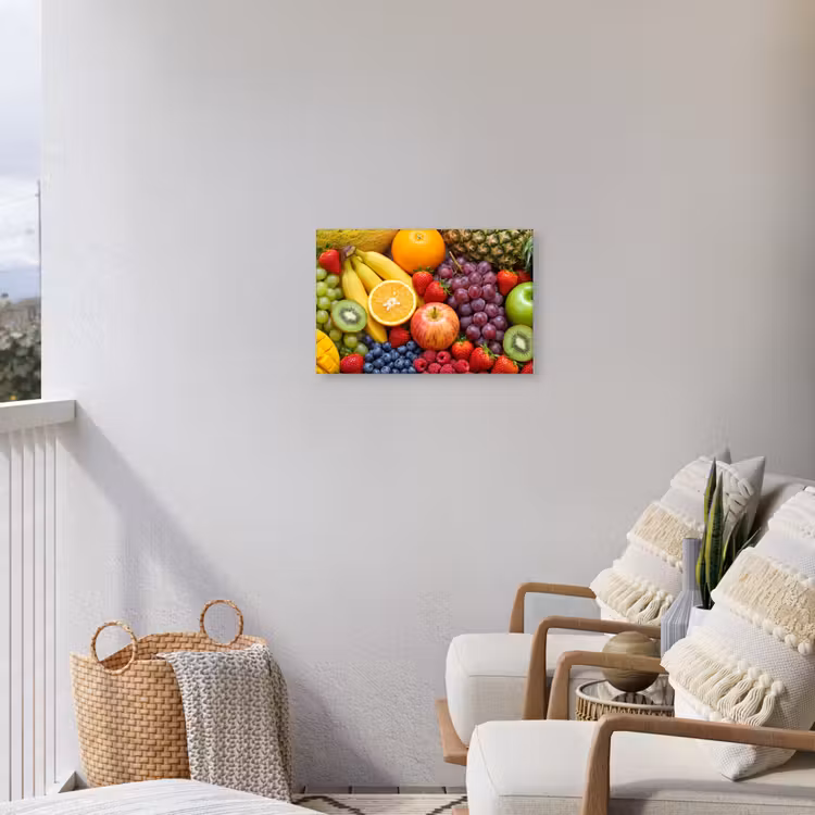 Buiten canvas - Eten - Fruit - Vers - Kleurrijk - Voeding — 4
