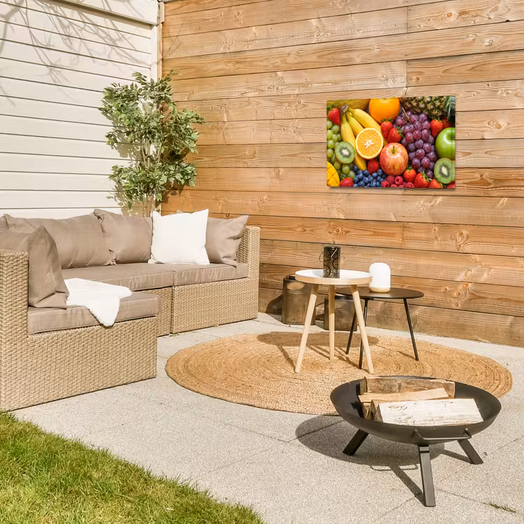 Buiten canvas - Eten - Fruit - Vers - Kleurrijk - Voeding — 5