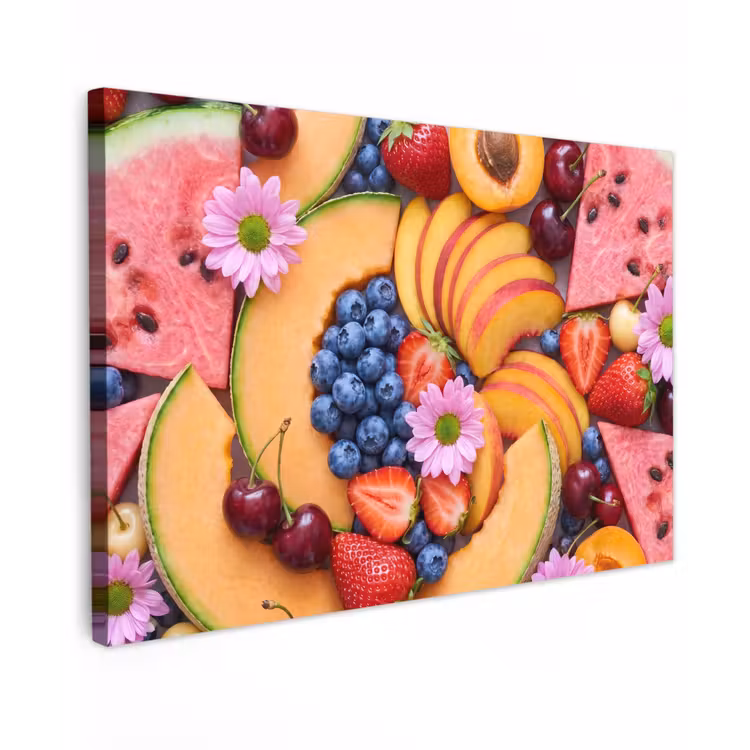 Buiten canvas - Eten - Fruit - Zomer - Kleurrijk — 1