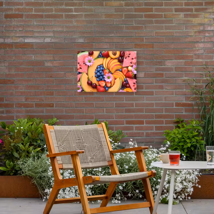 Buiten canvas - Eten - Fruit - Zomer - Kleurrijk — 2