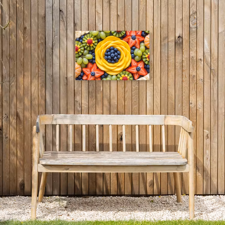 Buiten canvas - Fruit - Arrangement - Gezond - Kleurrijk - Eten — 3