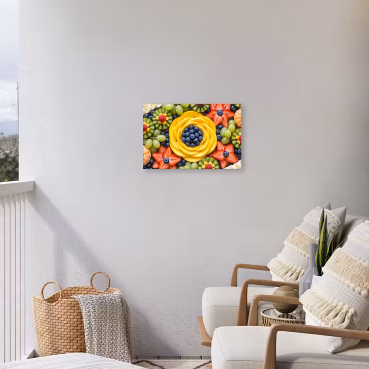 Buiten canvas - Fruit - Arrangement - Gezond - Kleurrijk - Eten — 4