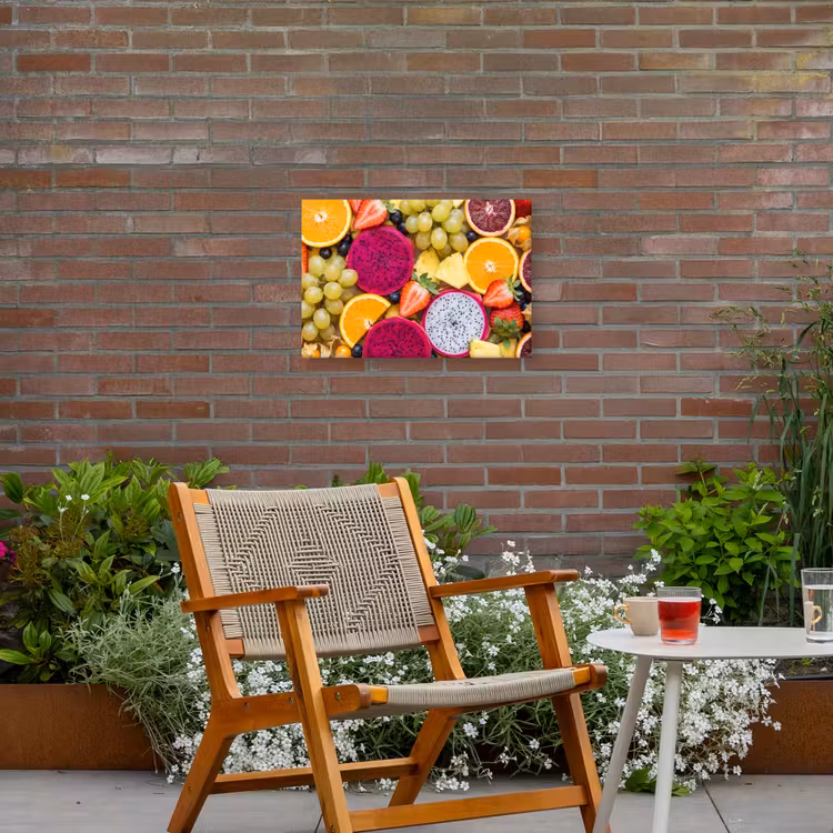 Buiten canvas - Fruit - Assortiment - Kleurrijk - Gezondheid — 2
